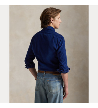 Polo Ralph Lauren Camicia in velluto a coste blu su misura