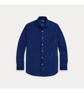 Polo Ralph Lauren Camicia in velluto a coste blu su misura