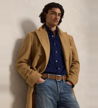 Polo Ralph Lauren Camicia di velluto a coste Custom Fit blu marino