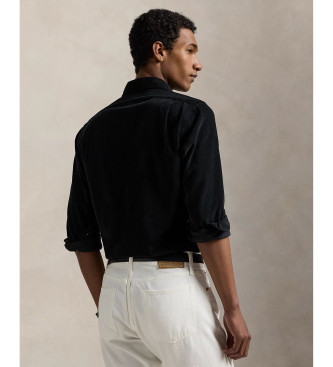 Polo Ralph Lauren Camisa de pana Custom Fit negro