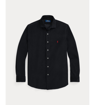 Polo Ralph Lauren Camisa de pana Custom Fit negro