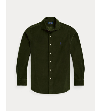 Polo Ralph Lauren Camicia in velluto a coste verde su misura