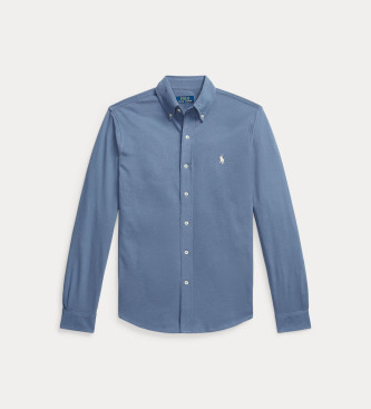 Polo Ralph Lauren Ultralight bl piqu-skjorte