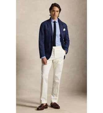 Polo Ralph Lauren Camicia in popeline a quadri Glen blu