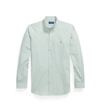 Polo Ralph Lauren Camicia in popeline ed elastan Custom Fit blu