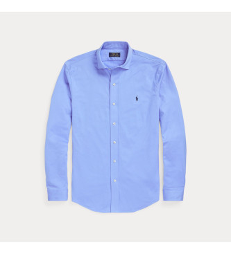 Polo Ralph Lauren Blauw gebreid overhemd