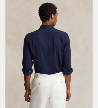 Polo Ralph Lauren Navy strikket skjorte