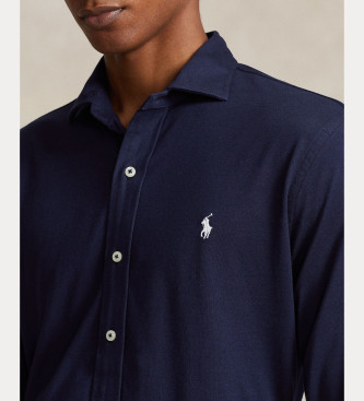 Polo Ralph Lauren Gebreid marine overhemd