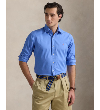 Polo Ralph Lauren Custom Fit twill-skjorte bl