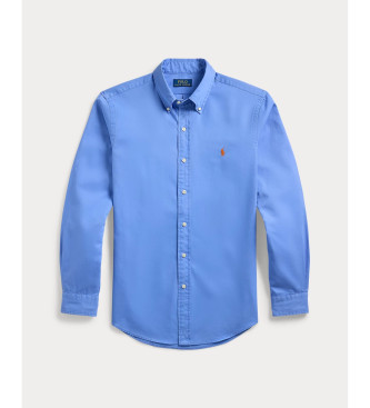 Polo Ralph Lauren Custom Fit twill-skjorte bl