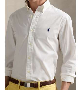 Polo Ralph Lauren Custom Fit twill-skjorte hvid