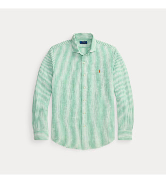 Polo Ralph Lauren Camicia Sirsaca su misura con strisce verdi