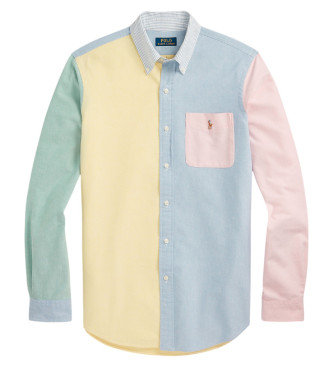 Polo Ralph Lauren Camisa divertida Oxford multicolorida