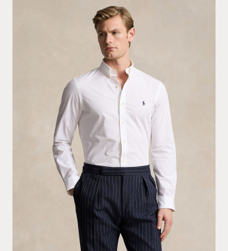 Polo Ralph Lauren Camisa elstica de popelina Slim Fit blanco