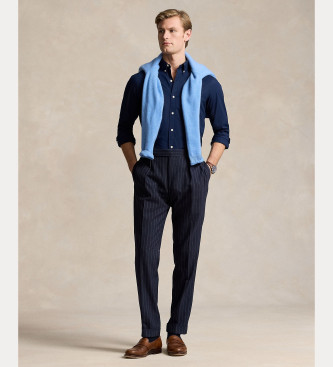 Polo Ralph Lauren Camisa elstica de popelina Slim Fit marino