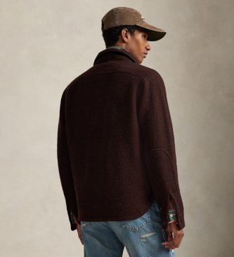 Polo Ralph Lauren Camisa Felted marrón