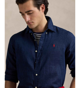 Polo Ralph Lauren Camisa Oxford azul