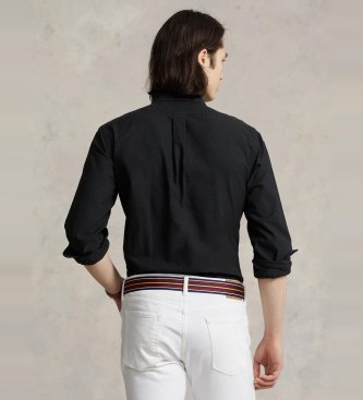 Polo Ralph Lauren Camicia Oxford nera su misura