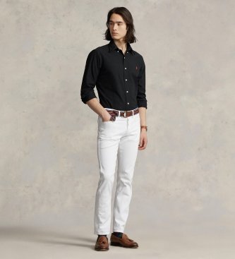 Polo Ralph Lauren Camicia Oxford nera su misura