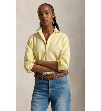 Polo Ralph Lauren Yellow Relaxed Fit cotton oxford shirt
