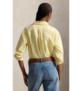 Polo Ralph Lauren Yellow Relaxed Fit cotton oxford shirt