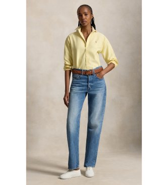 Polo Ralph Lauren Yellow Relaxed Fit cotton oxford shirt