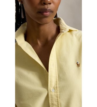 Polo Ralph Lauren Yellow Relaxed Fit cotton oxford shirt