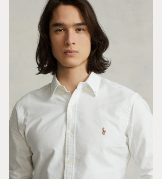 Polo Ralph Lauren Slim Fit Oxford Shirt white