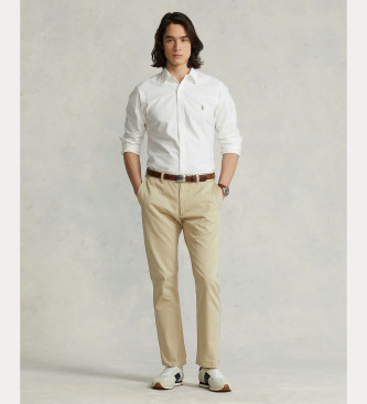 Polo Ralph Lauren Slim Fit Oxford Shirt white