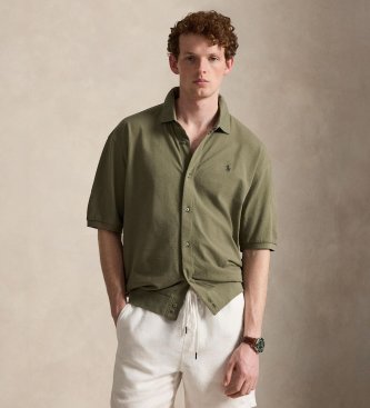 Polo Ralph Lauren Chemise Relaxed en coton vert