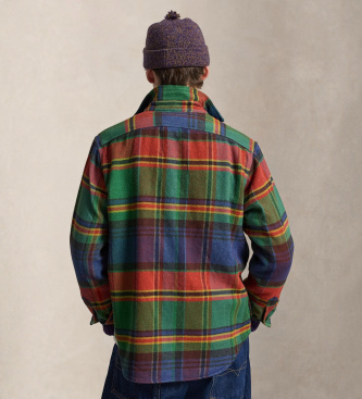 Polo Ralph Lauren Camisa de trabajo de franela Classic Fit multicolor