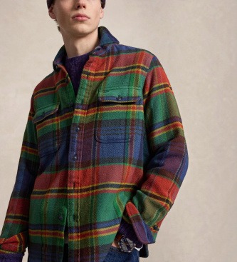 Polo Ralph Lauren Camisa de trabajo de franela Classic Fit multicolor