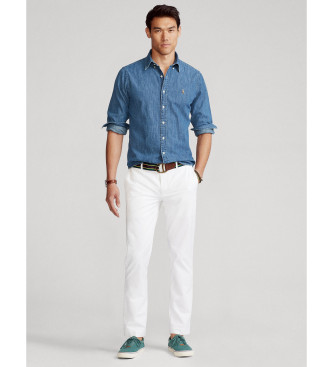 Polo Ralph Lauren Custom Fit denim overhemd blauw