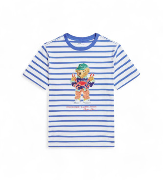 Polo Ralph Lauren T-shirt com urso Polo azul