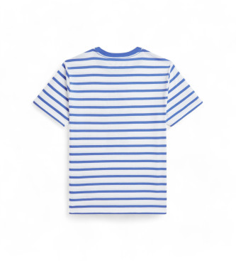 Polo Ralph Lauren T-Shirt mit blauem Polo-Br