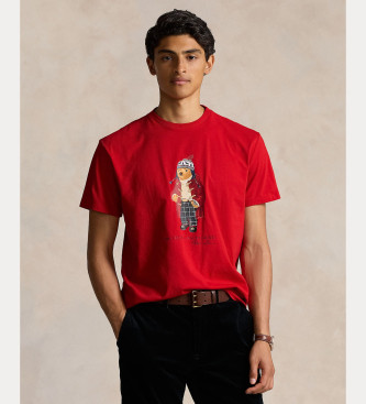 Polo Ralph Lauren Camiseta Bear rojo