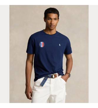 Polo Ralph Lauren Koszulka Classic Fit France w kolorze niebieskim