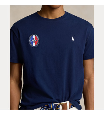 Polo Ralph Lauren Classic Fit France majica modra