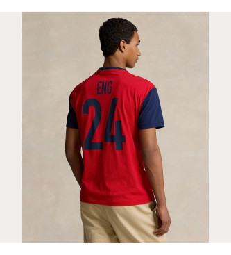 Polo Ralph Lauren England T-shirt med klassisk passform rd