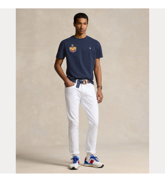 Polo Ralph Lauren T-shirt Hiszpania o klasycznym kroju, granatowy