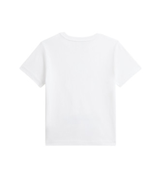 Polo Ralph Lauren T-shirt com urso Polo branco