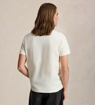 Polo Ralph Lauren Camisa Classic Fit com Polo Bear bege