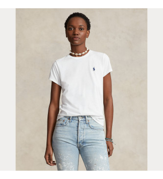 Polo Ralph Lauren T-shirt branca com gola redonda