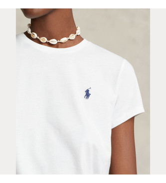 Polo Ralph Lauren T-shirt branca com gola redonda