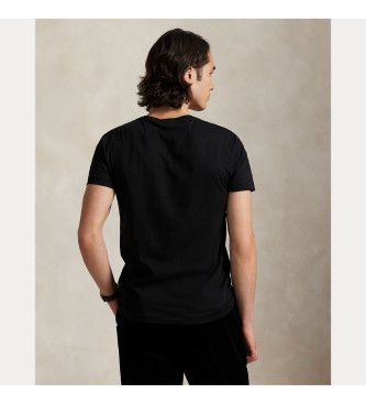 Polo Ralph Lauren T-shirt Slim personalizada preta