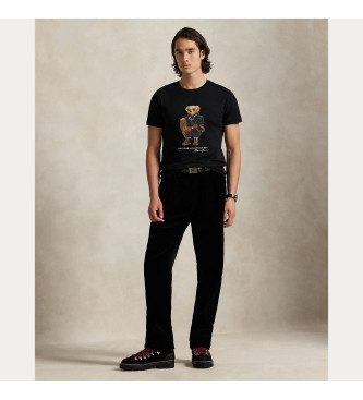 Polo Ralph Lauren T-shirt Slim personalizada preta