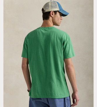 Polo Ralph Lauren Camiseta de ajuste encajado Oso verde