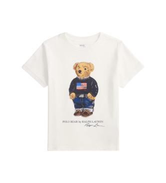 Polo Ralph Lauren Maglietta in cotone con Polo Bear