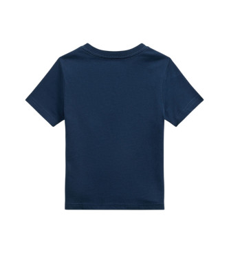 Polo Ralph Lauren T-shirt en coton avec polo Ours marine