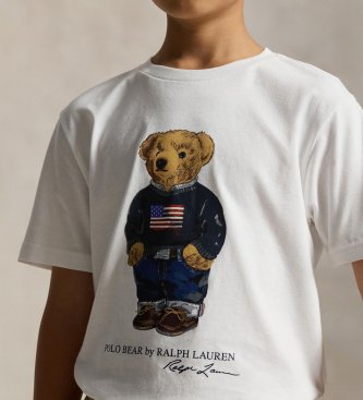 Polo Ralph Lauren Bomulds-T-shirt med polobjørn